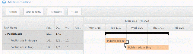 SharePoint Gantt 3