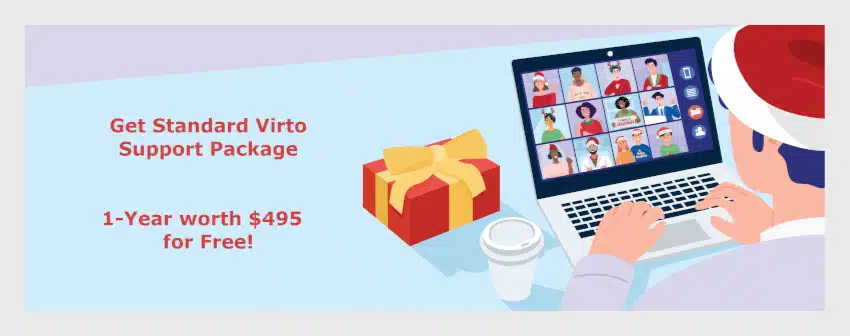 Winter Special Offer — Standard Support Package 1-Year Worth for Free