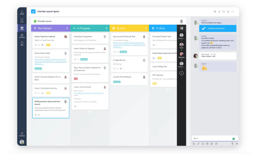 MeisterTask  in Microsoft Teams