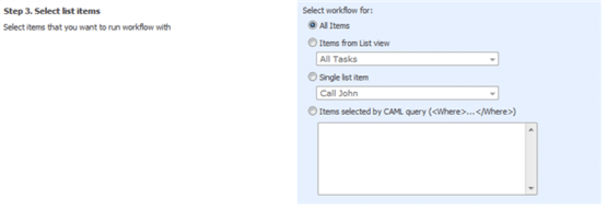 New list from Microsoft excel