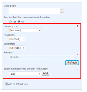 New list in Microsoft Lists