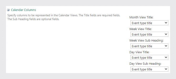 Create a new view (or modify the default view) and replace the name of the month, week, and day views with the name of