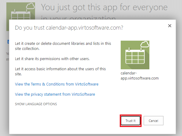 trust virto software