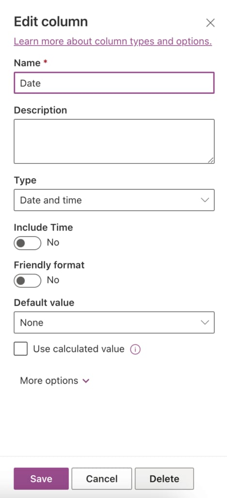 click "Delete" on the bottom right