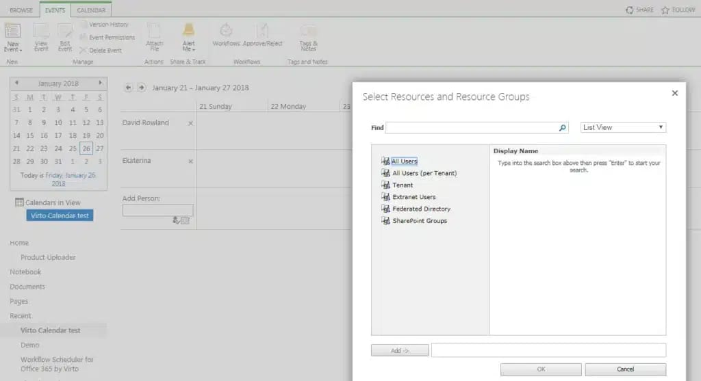 Resource group