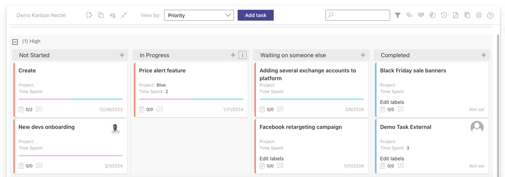 virto kanban board for M365