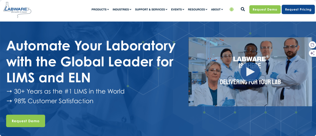 LabWare LIMS.