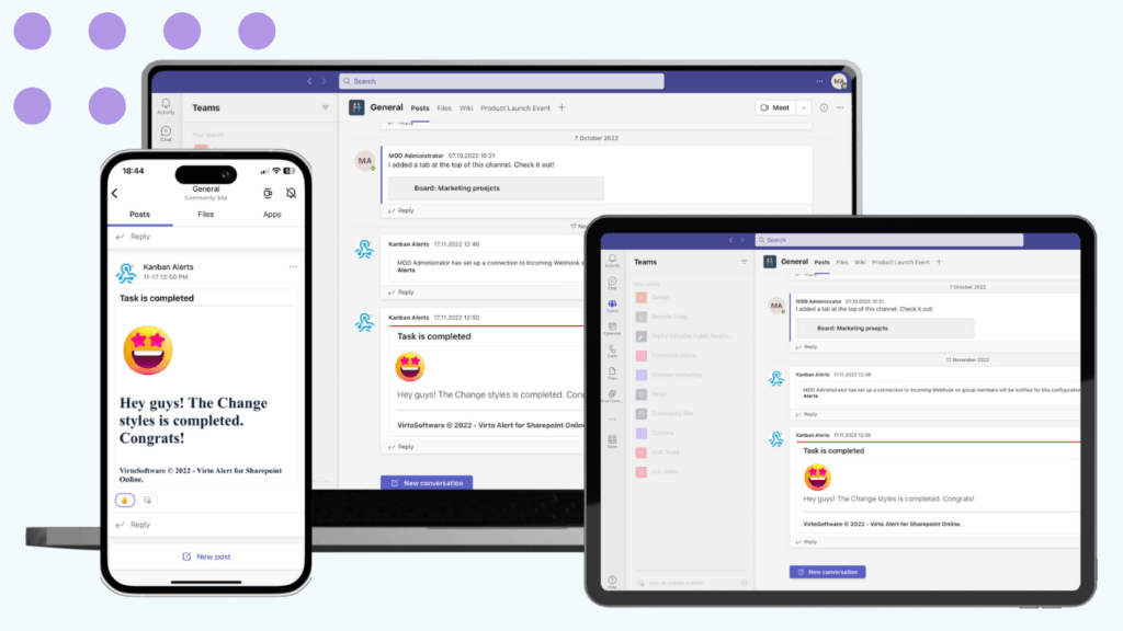 Virto Notifications App.