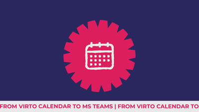 How to Create Microsoft Teams Meetings from Virto Calendar Events
