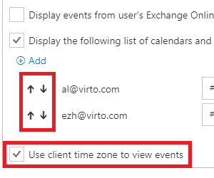 Virto SharePoint Calendar App Update