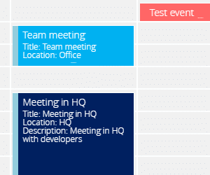 Virto SharePoint Calendar app update 5/2019