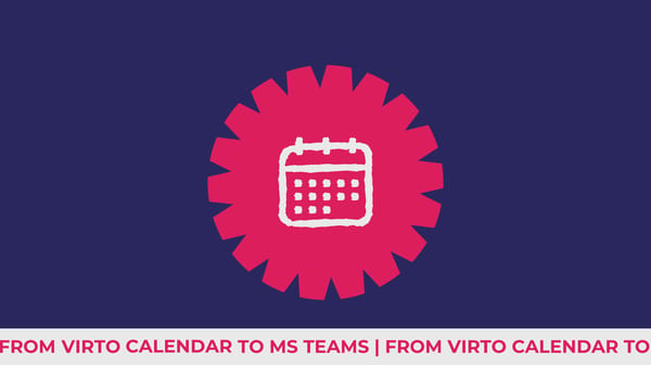 How to Create Microsoft Teams Meetings from Virto Calendar Events